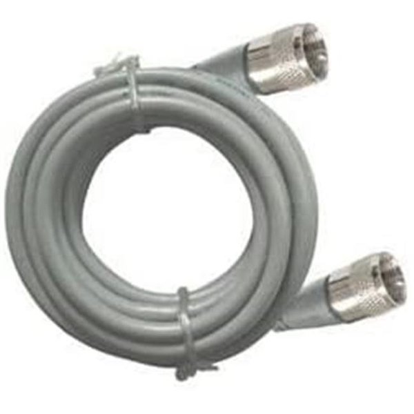 Bandit Workman Bandit Workman 8X-3-PL-PL Rg8X Plug to Plug 3 ft. Coaxial Cable for CB Radios 8X-3-PL-PL